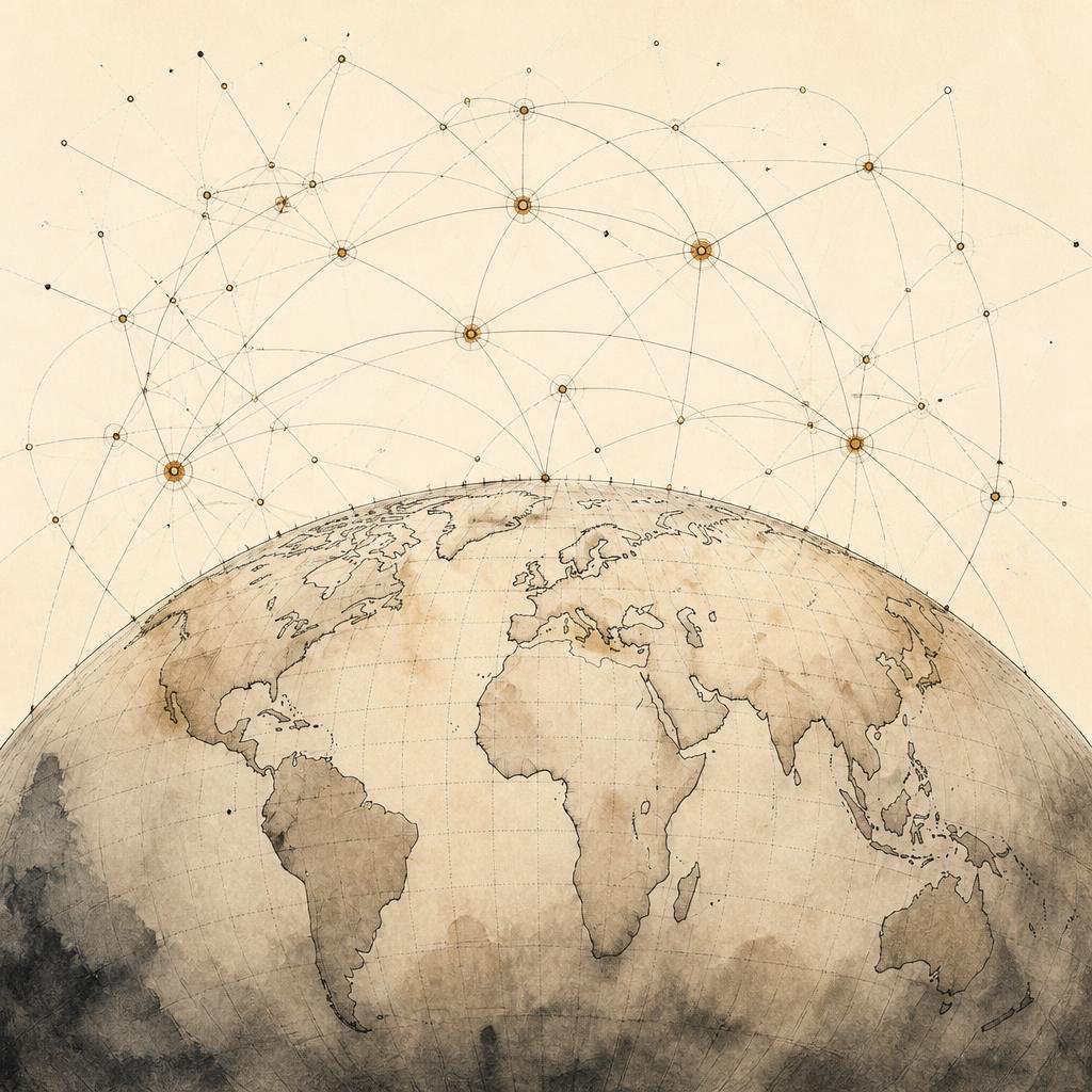 Editorial illustration for Sovereign Networks & Communities